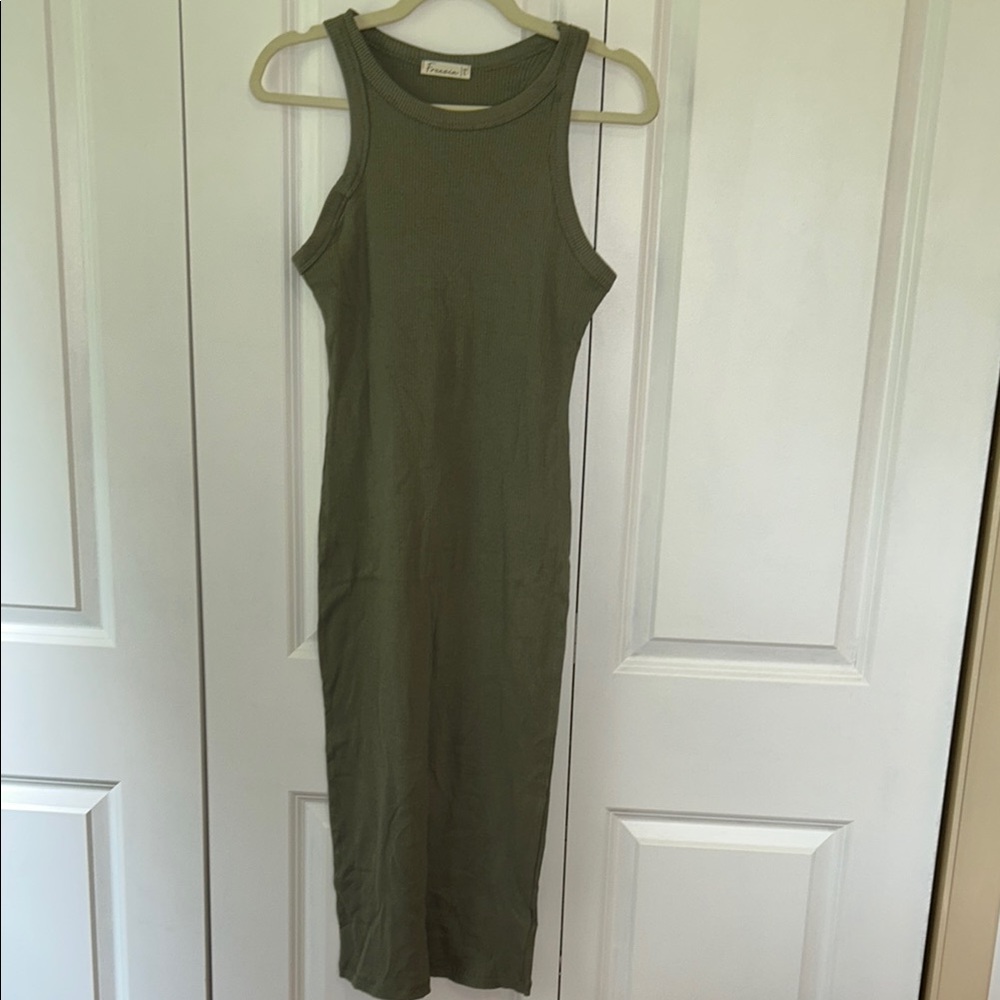 Olive Midi Dress